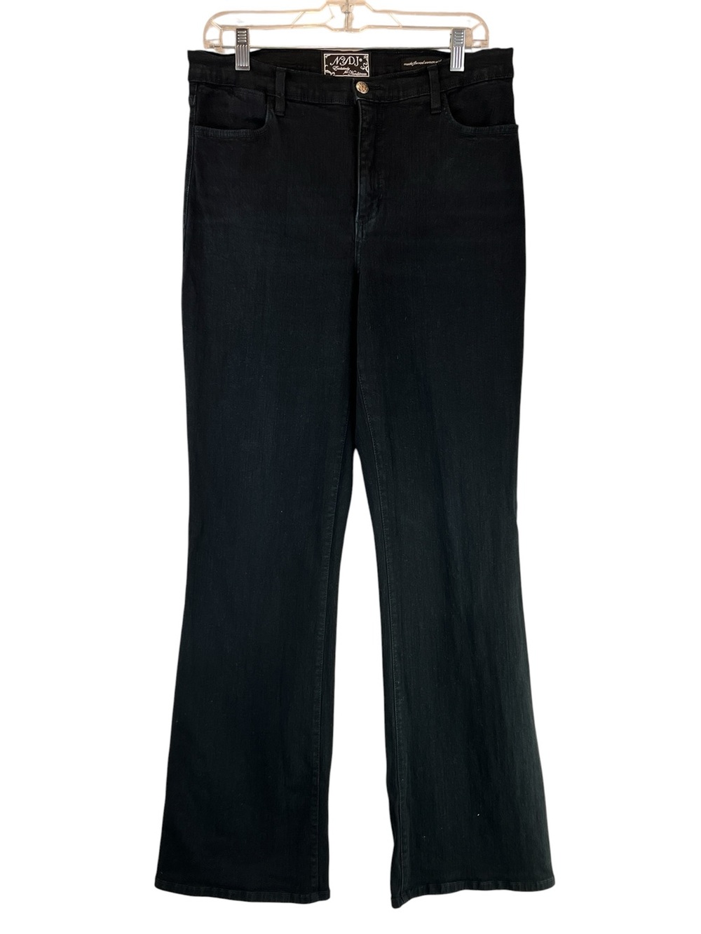 NYDJ Jeans for Nordstrom Black Embellished Sz 12
